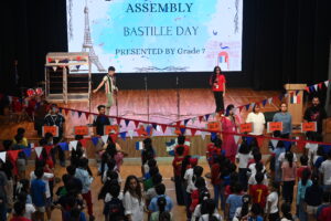 Bastille Day Assembly for Grades III – VII