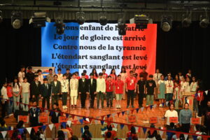 Bastille Day Assembly for Grades III – VII