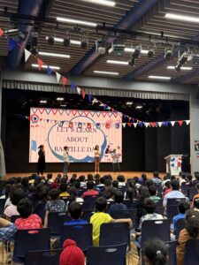 Bastille Day Assembly for Grades III – VII