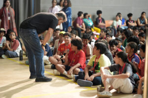 When Curiosity Met Storytelling: Amish Tripathi at Heritage Xperiential Learning School