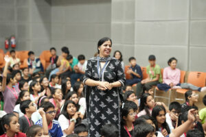 When Curiosity Met Storytelling: Amish Tripathi at Heritage Xperiential Learning School